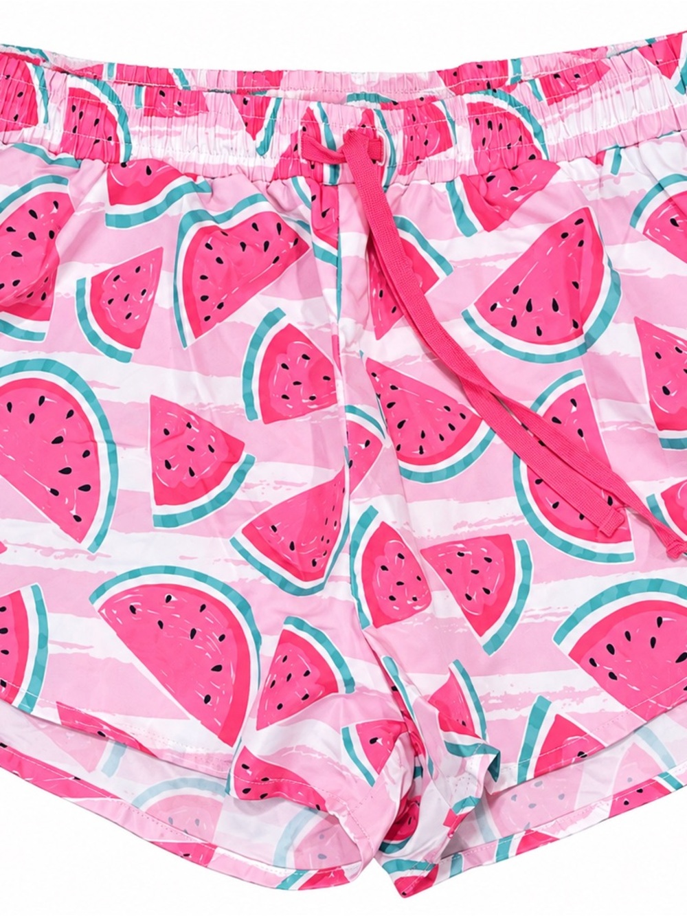 Women’s Watermelon Southern Couture Athletic Shorts